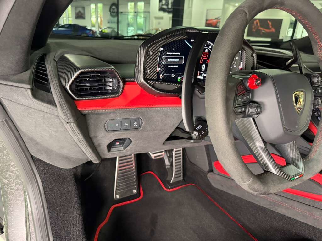 2024 Lamborghini Revuelto Nero Helene paint, Ad Personam interior, carbon racing seats, 360 camera, interior carbon AND MORE!! Fort Lauderdale FL
