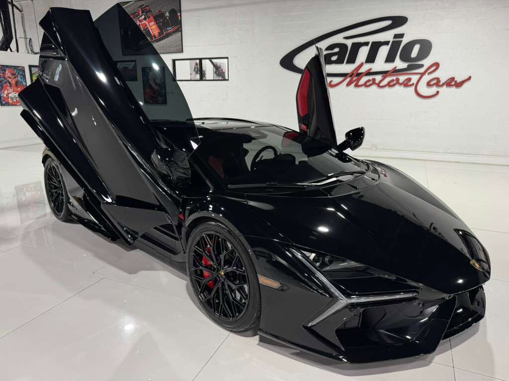 2024 Lamborghini Revuelto Nero Helene paint, Ad Personam interior, carbon racing seats, 360 camera, interior carbon AND MORE!! Fort Lauderdale FL