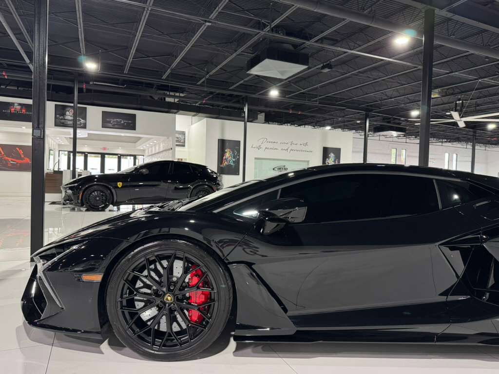2024 Lamborghini Revuelto Nero Helene paint, Ad Personam interior, carbon racing seats, 360 camera, interior carbon AND MORE!! Fort Lauderdale FL