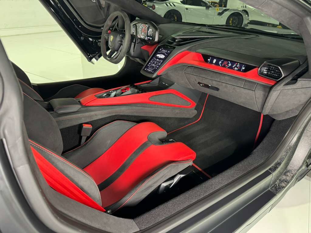 2024 Lamborghini Revuelto Nero Helene paint, Ad Personam interior, carbon racing seats, 360 camera, interior carbon AND MORE!! Fort Lauderdale FL