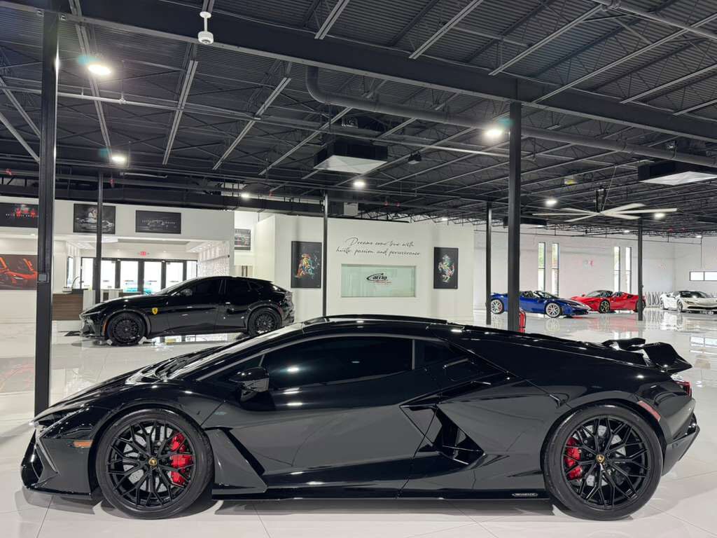 2024 Lamborghini Revuelto Nero Helene paint, Ad Personam interior, carbon racing seats, 360 camera, interior carbon AND MORE!! Fort Lauderdale FL