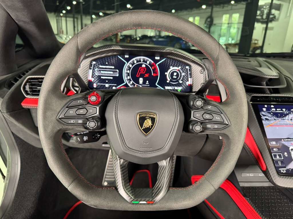 2024 Lamborghini Revuelto Nero Helene paint, Ad Personam interior, carbon racing seats, 360 camera, interior carbon AND MORE!! Fort Lauderdale FL