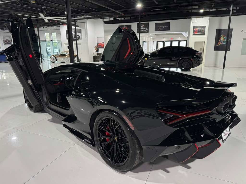 2024 Lamborghini Revuelto Nero Helene paint, Ad Personam interior, carbon racing seats, 360 camera, interior carbon AND MORE!! Fort Lauderdale FL