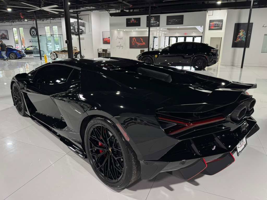 2024 Lamborghini Revuelto Nero Helene paint, Ad Personam interior, carbon racing seats, 360 camera, interior carbon AND MORE!! Fort Lauderdale FL