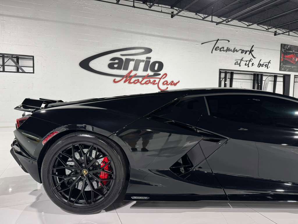 2024 Lamborghini Revuelto Nero Helene paint, Ad Personam interior, carbon racing seats, 360 camera, interior carbon AND MORE!! Fort Lauderdale FL