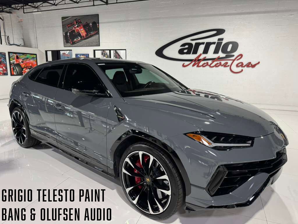 2024 Lamborghini Urus S Grigio Telesto paint, panoramic roof, Bang & Olufsen audio system AND MUCH MORE!! Fort Lauderdale FL