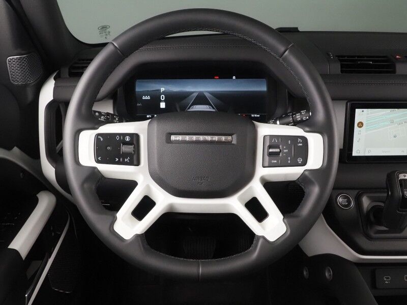 2024 Land Rover Defender 110 P300 S *PANO MOONROOF, NAVIGATION, ADAPTIVE CRUISE, 360 VIEW CAMERAS, SAFETY ALERTS, CLIMATE SEATS, HEATED STEERING, AIR SUSPENSION, 20 INCH WHEELS, MERIDIAN AUDIO, APPLE & ANDROID Round Rock TX