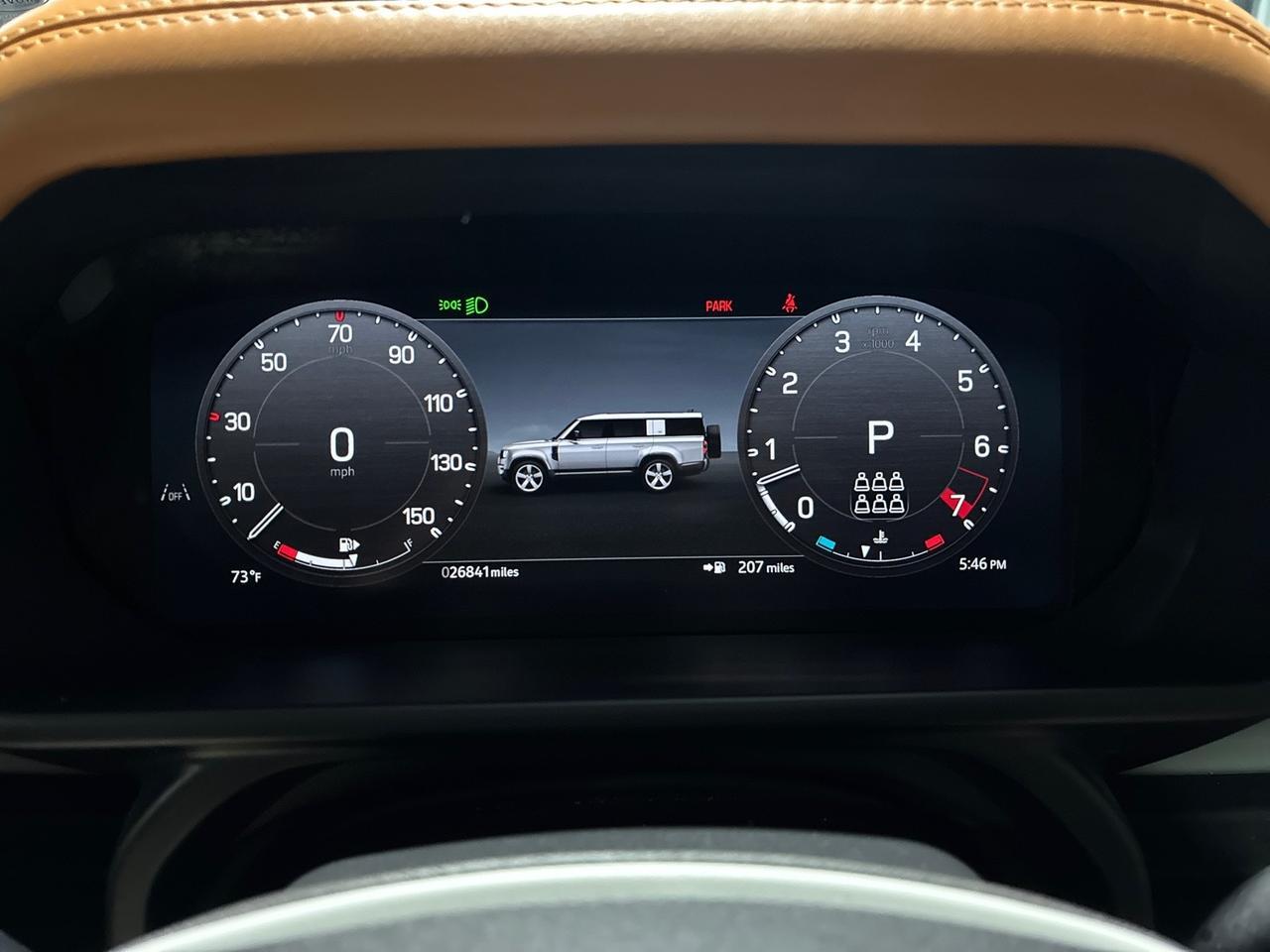 2024 Land Rover Defender 130 S, 22in Wheels, Leather Upgrade, HUD, Tow, 18-Way H&C Seats, Bla Houston TX