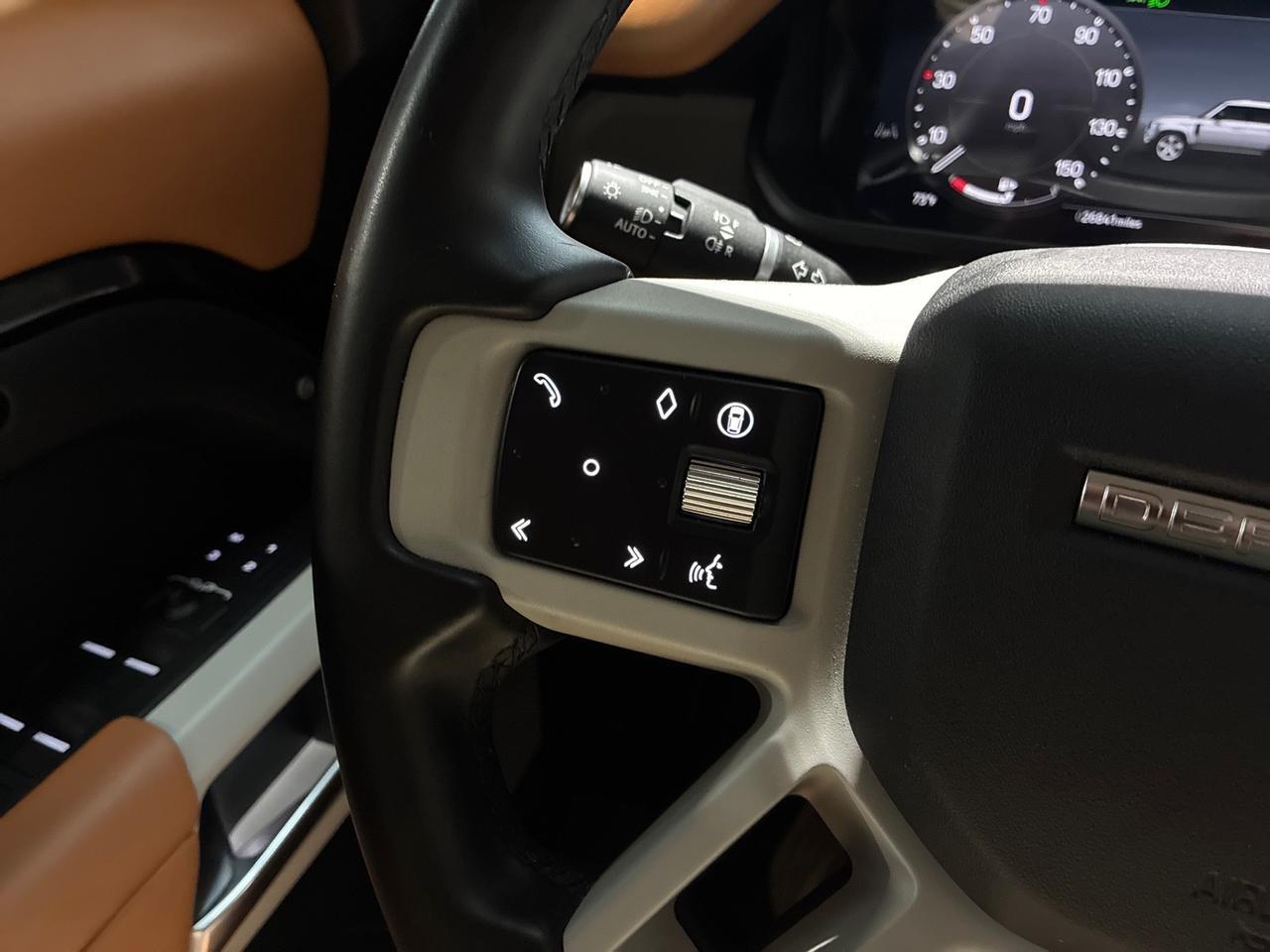 2024 Land Rover Defender 130 S, 22in Wheels, Leather Upgrade, HUD, Tow, 18-Way H&C Seats, Bla Houston TX