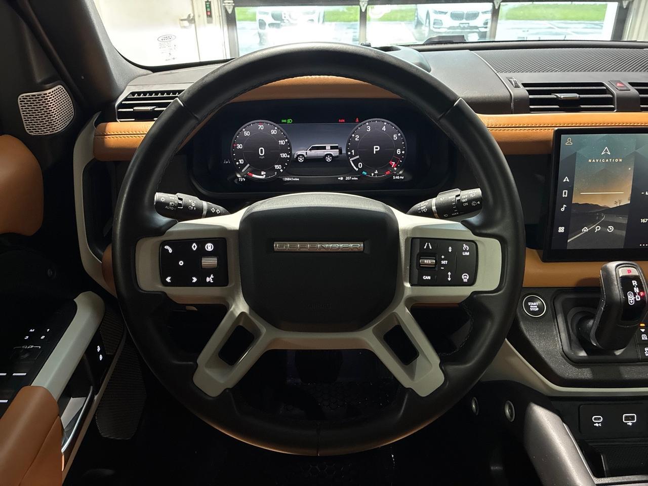 2024 Land Rover Defender 130 S, 22in Wheels, Leather Upgrade, HUD, Tow, 18-Way H&C Seats, Bla Houston TX