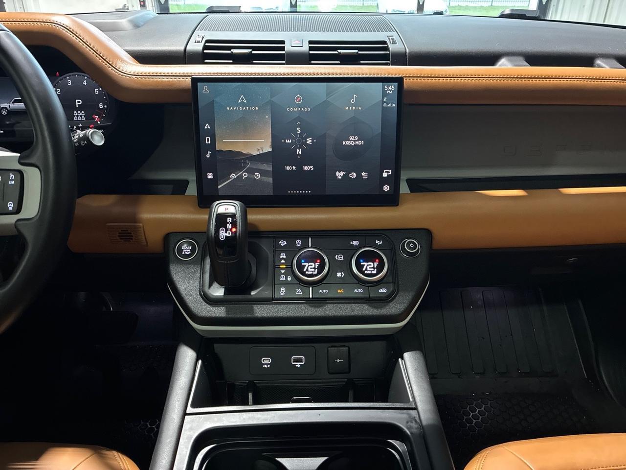 2024 Land Rover Defender 130 S, 22in Wheels, Leather Upgrade, HUD, Tow, 18-Way H&C Seats, Bla Houston TX