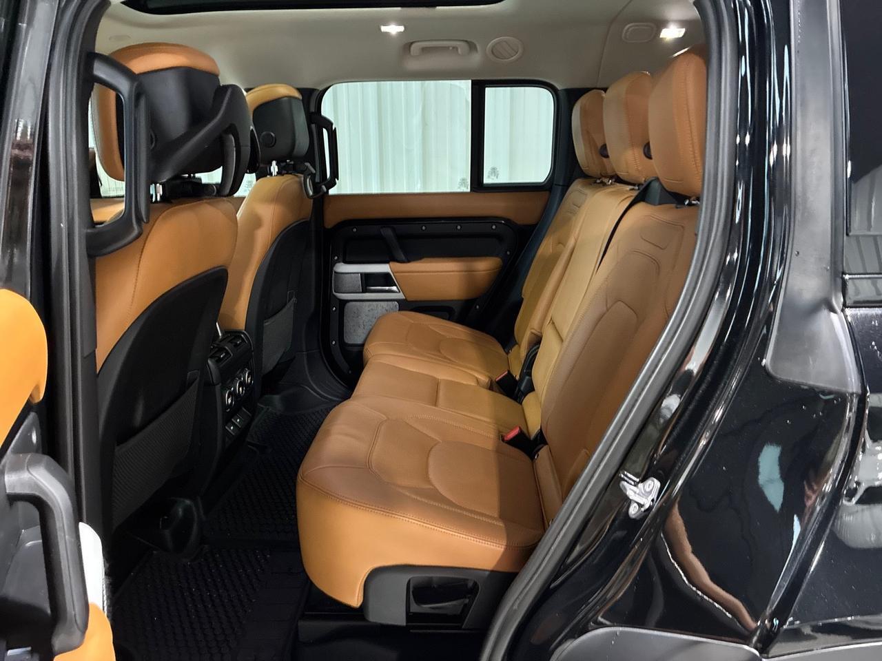 2024 Land Rover Defender 130 S, 22in Wheels, Leather Upgrade, HUD, Tow, 18-Way H&C Seats, Bla Houston TX