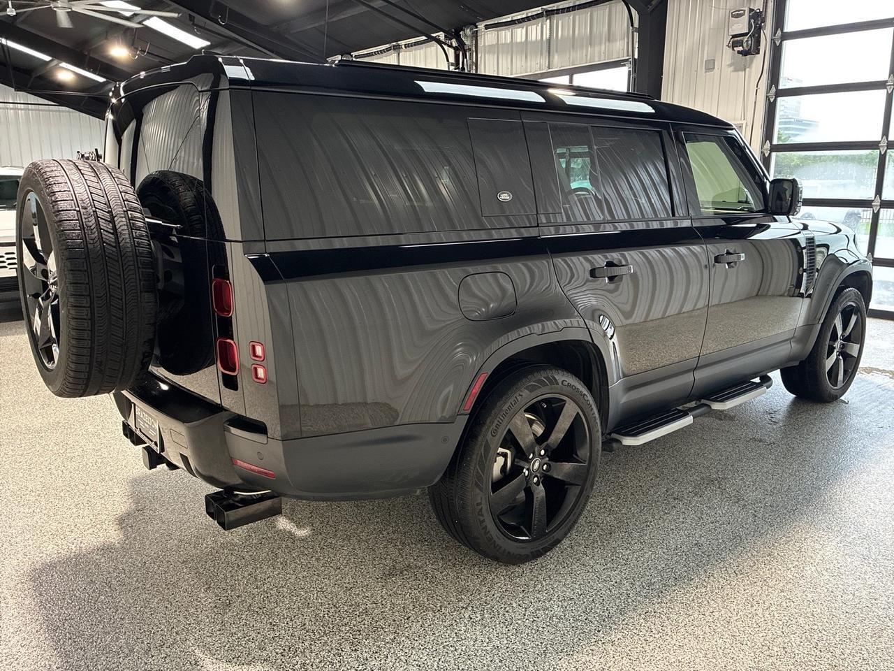 2024 Land Rover Defender 130 S, 22in Wheels, Leather Upgrade, HUD, Tow, 18-Way H&C Seats