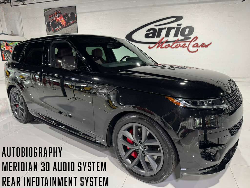 2024 Land Rover Range Rover Sport Autobiography Meridian 3D audio system, rear infotainment system AND MUCH MORE!!! Fort Lauderdale FL