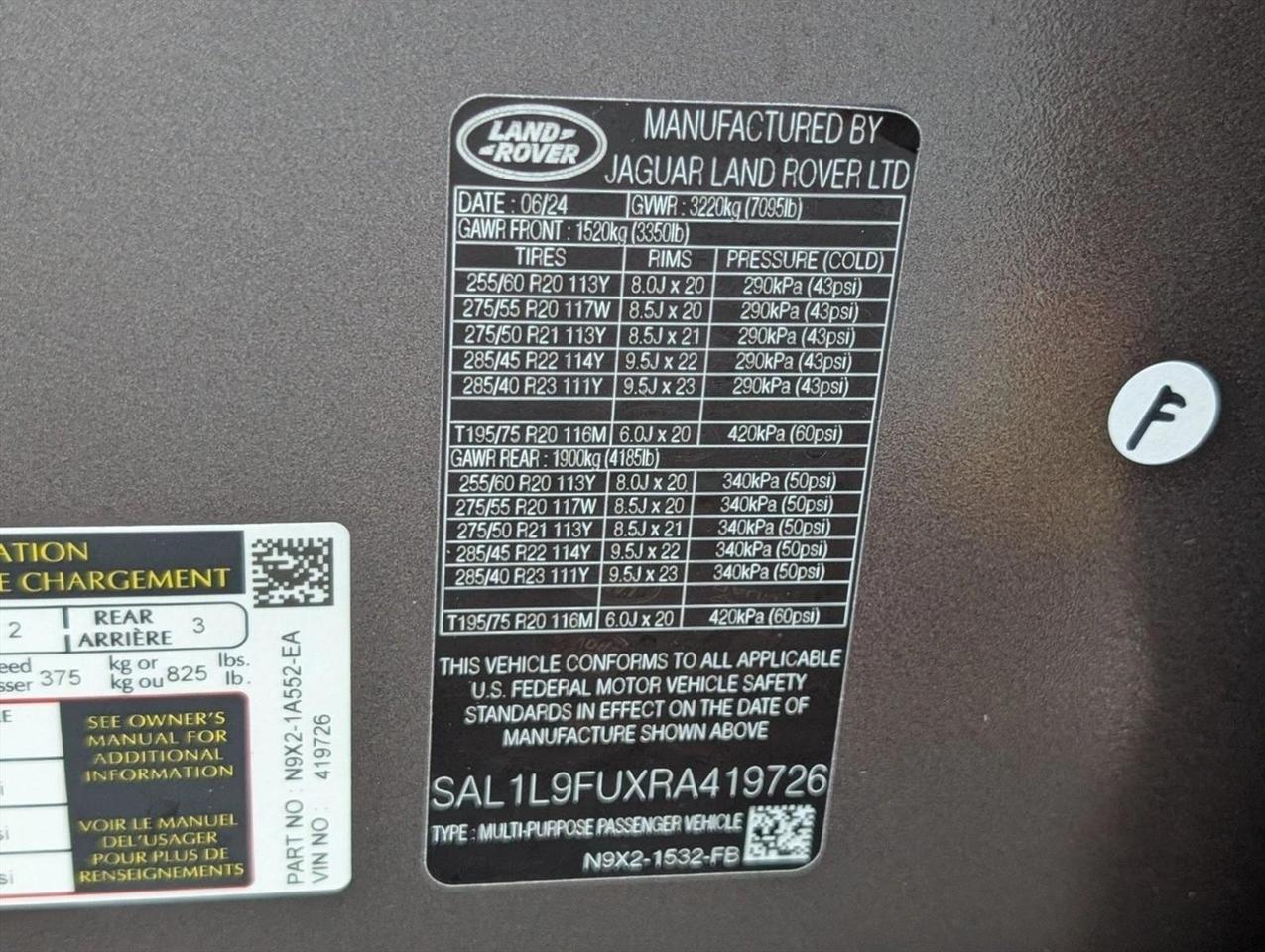 2024 Land Rover Range Rover Sport SE Roseville CA