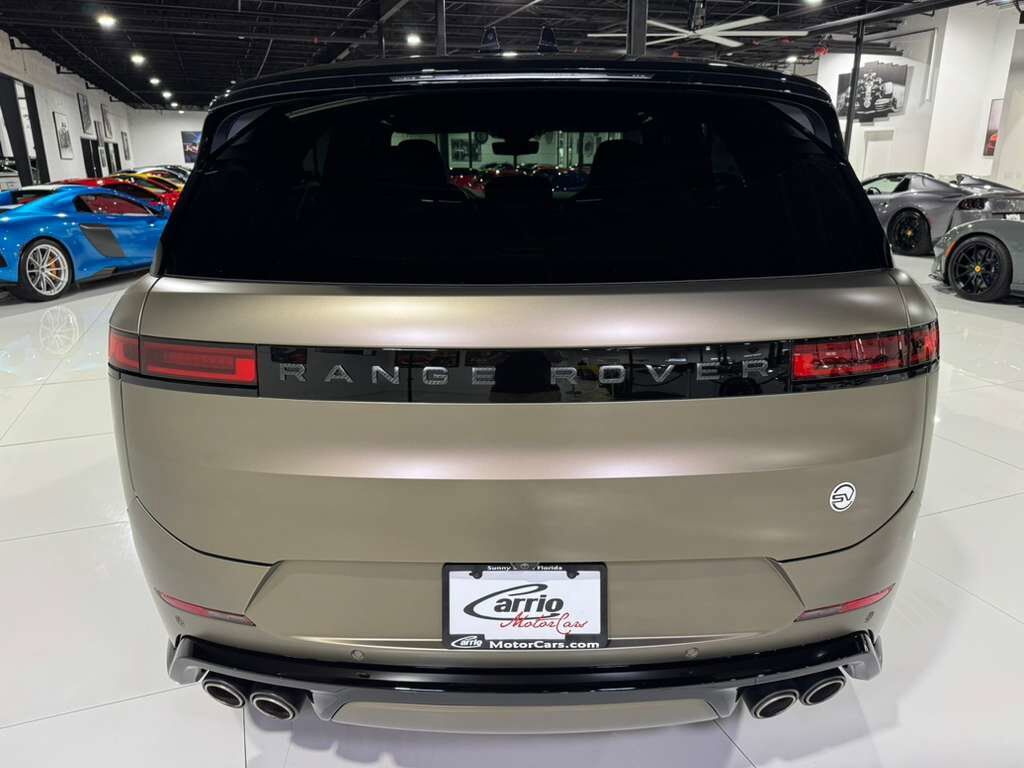 2024 Land Rover Range Rover Sport SV Edition One Carbon Bronze Fort Lauderdale FL