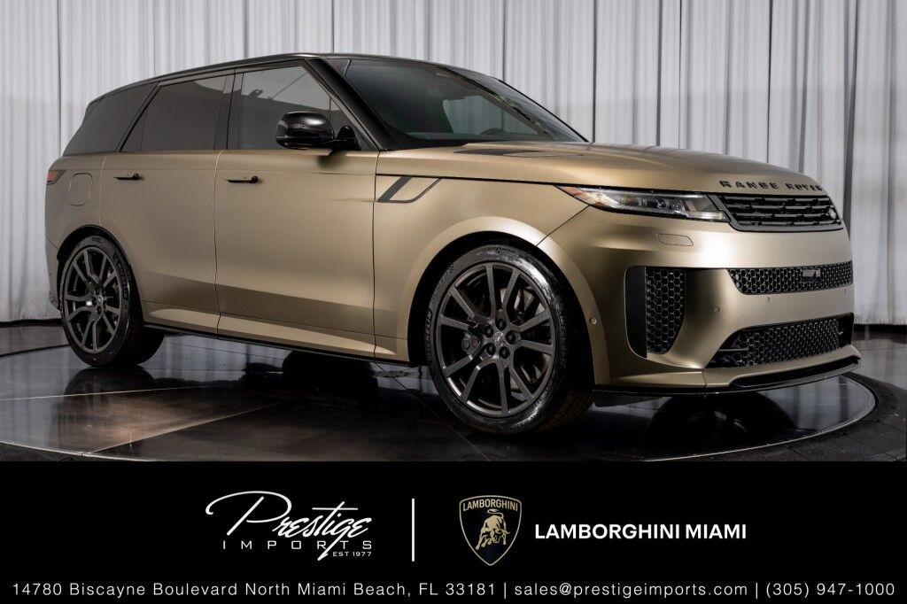 2024 Land Rover Range Rover Sport SV Edition One Carbon Bronze