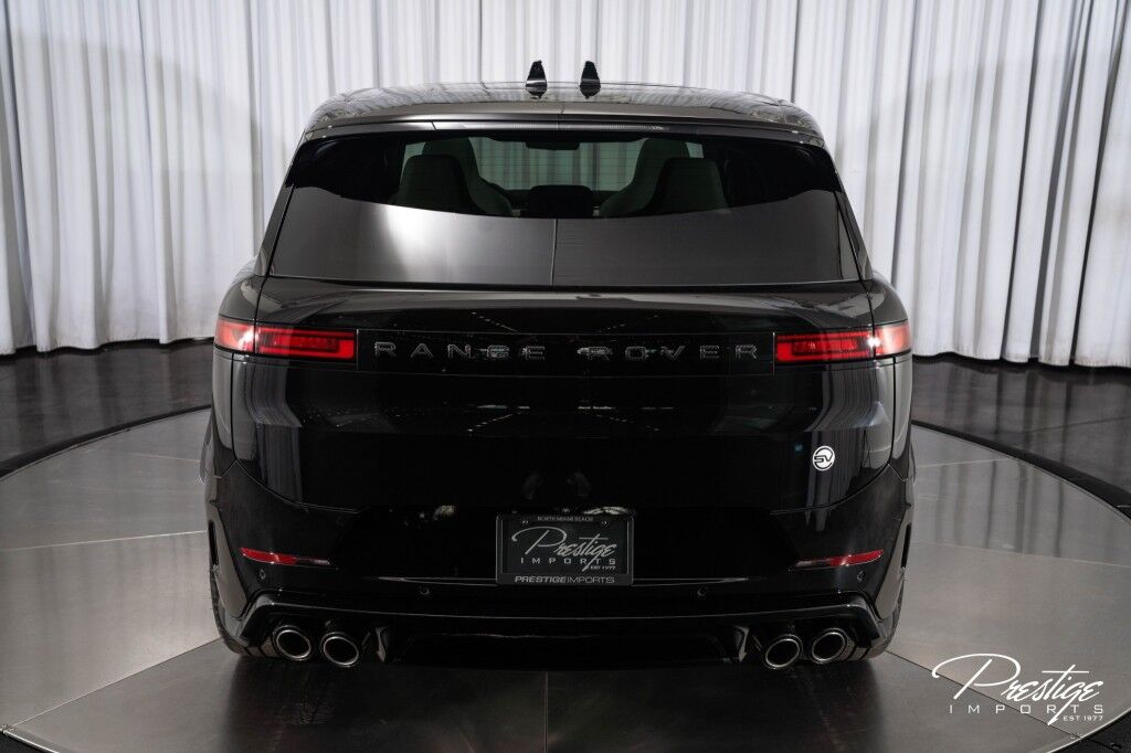 2024 Land Rover Range Rover Sport SV Edition One Obsidian Black North Miami Beach FL