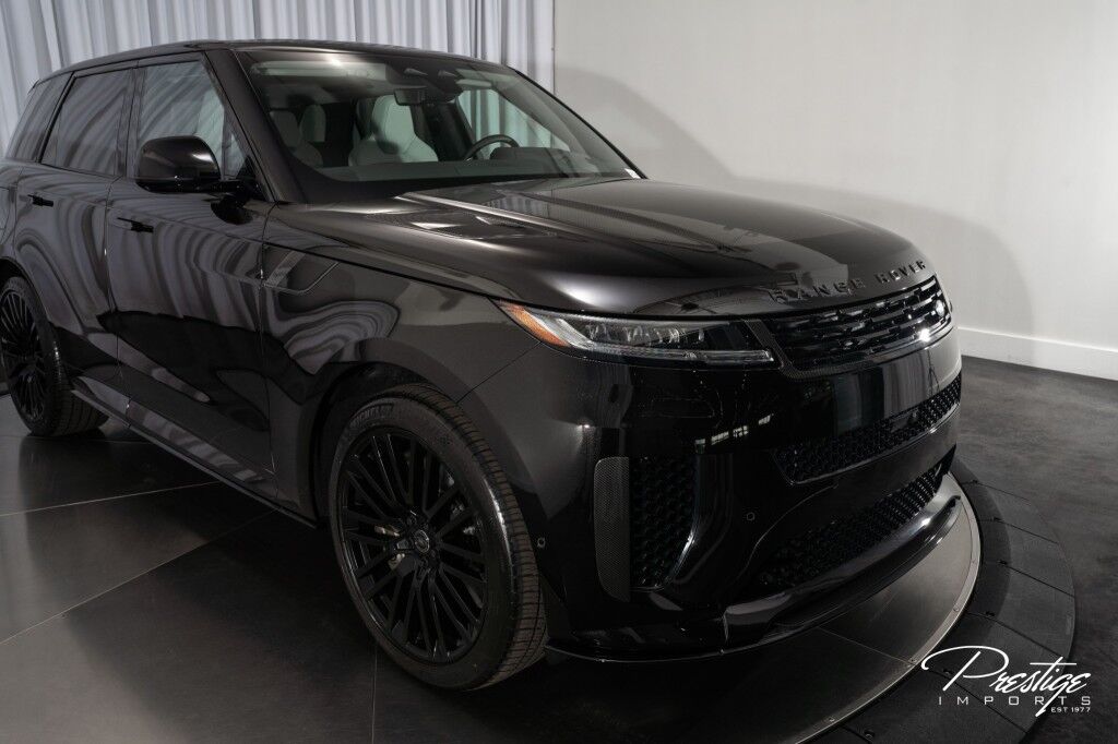 2024 Land Rover Range Rover Sport SV Edition One Obsidian Black
