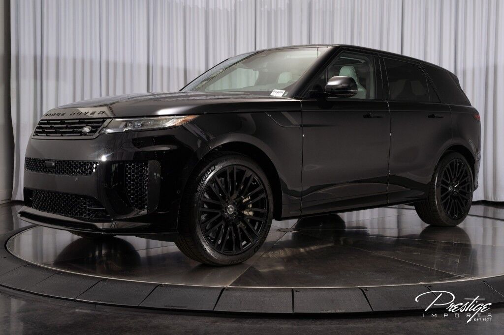 2024 Land Rover Range Rover Sport SV Edition One Obsidian Black North Miami Beach FL