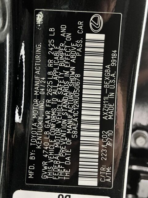 2024 Lexus ES 300h Luxury Carrollton TX