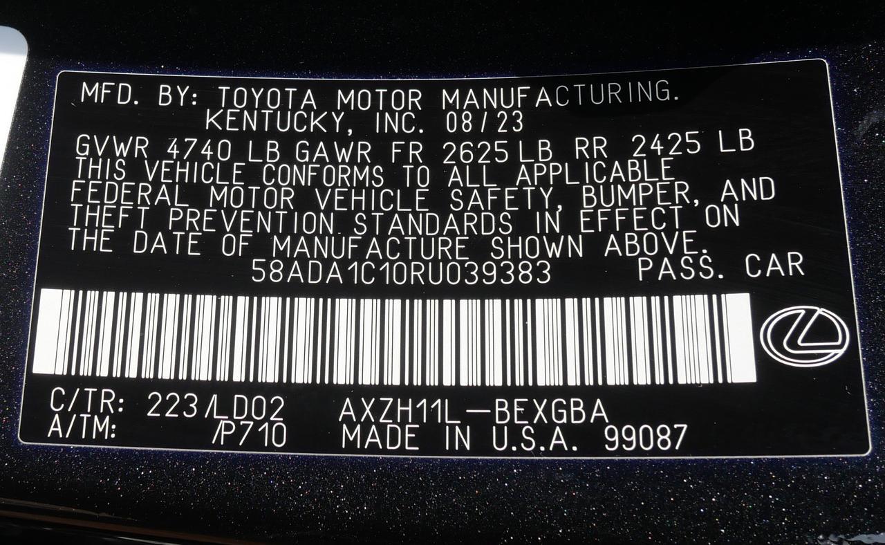2024 Lexus ES 300h San Juan TX