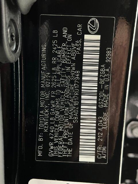 2024 Lexus ES 350 Carrollton TX