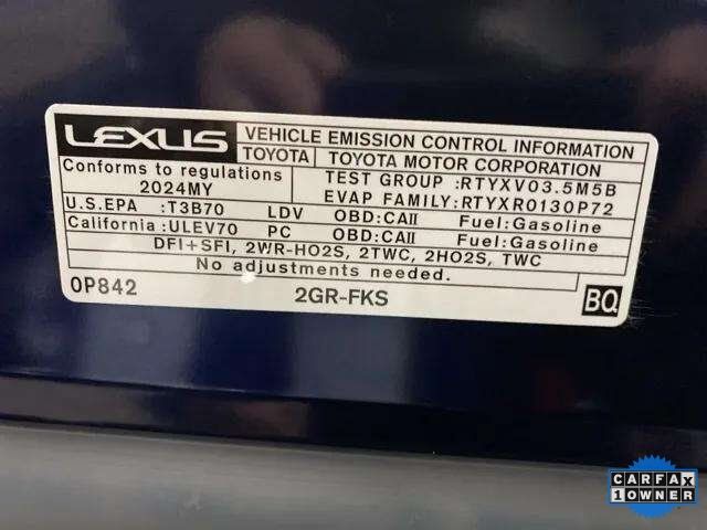 2024 Lexus ES 350 Dallas TX