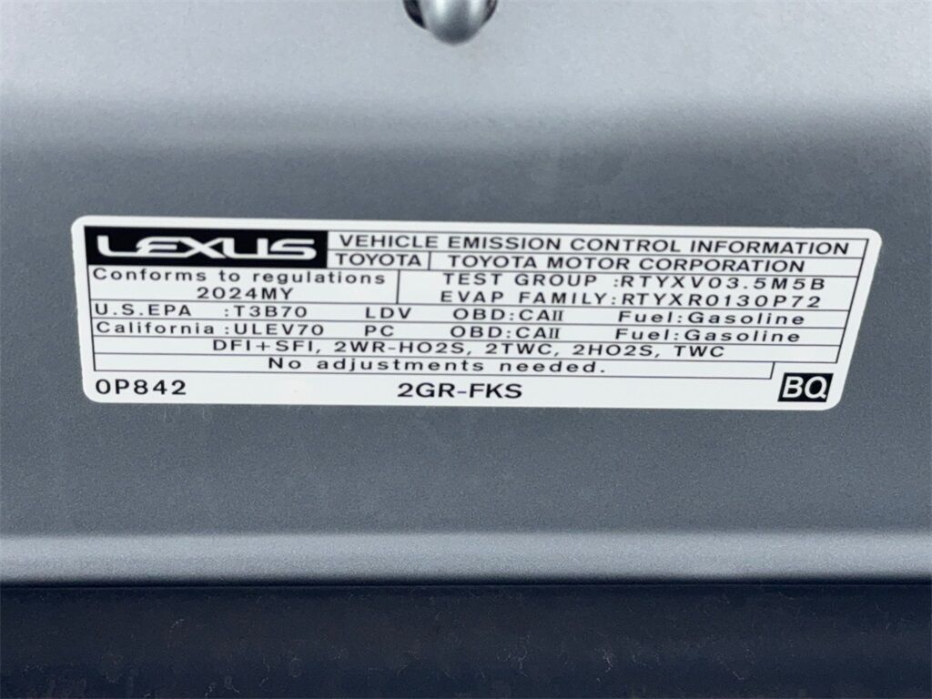 2024 Lexus ES 350 F Sport NAV,CAM,SUNROOF,CLMT STS,BLIND SPOT Plano TX