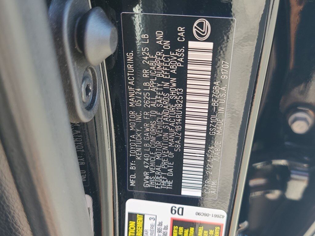 2024 Lexus ES 350 F Sport Springfield VA