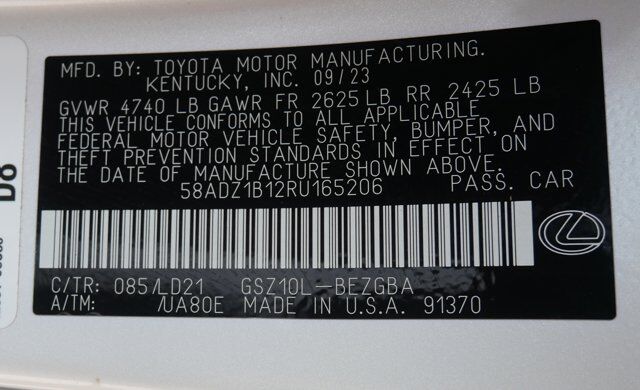 2024 Lexus ES 350 San Juan TX