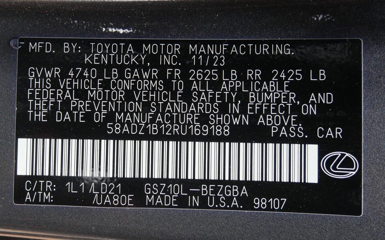 2024 Lexus ES 350 San Juan TX