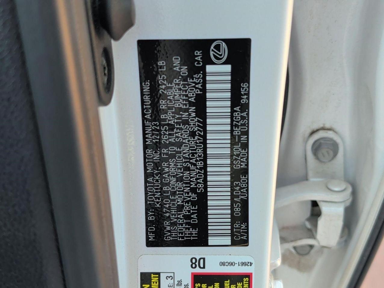2024 Lexus ES 350 San Juan TX