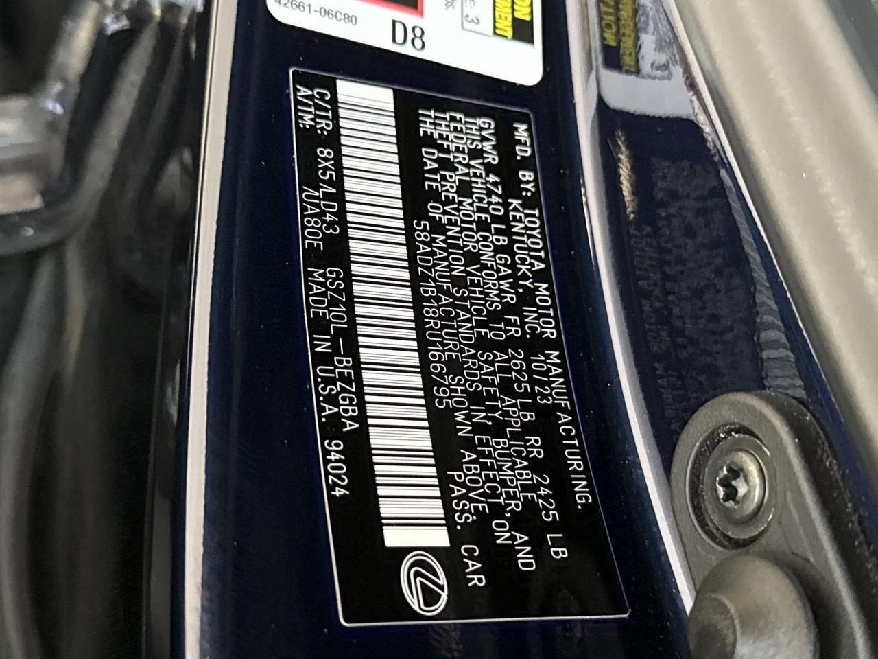 2024 Lexus ES 350 San Antonio TX