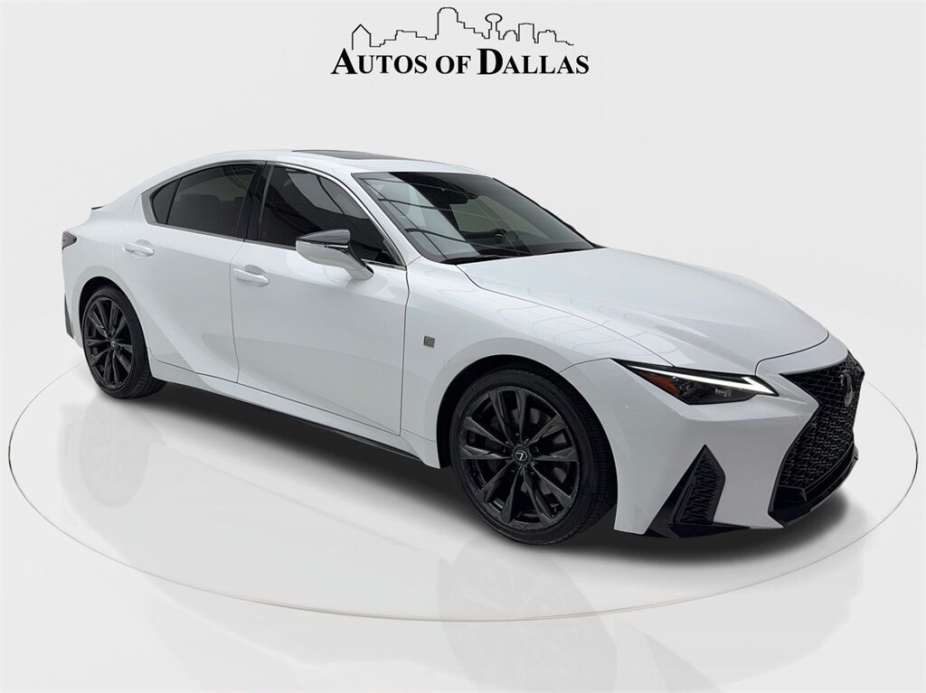2024 Lexus IS 350 F SPORT Design CAM,SUNROOF,CLMT STS,BLIND SPOT Plano TX