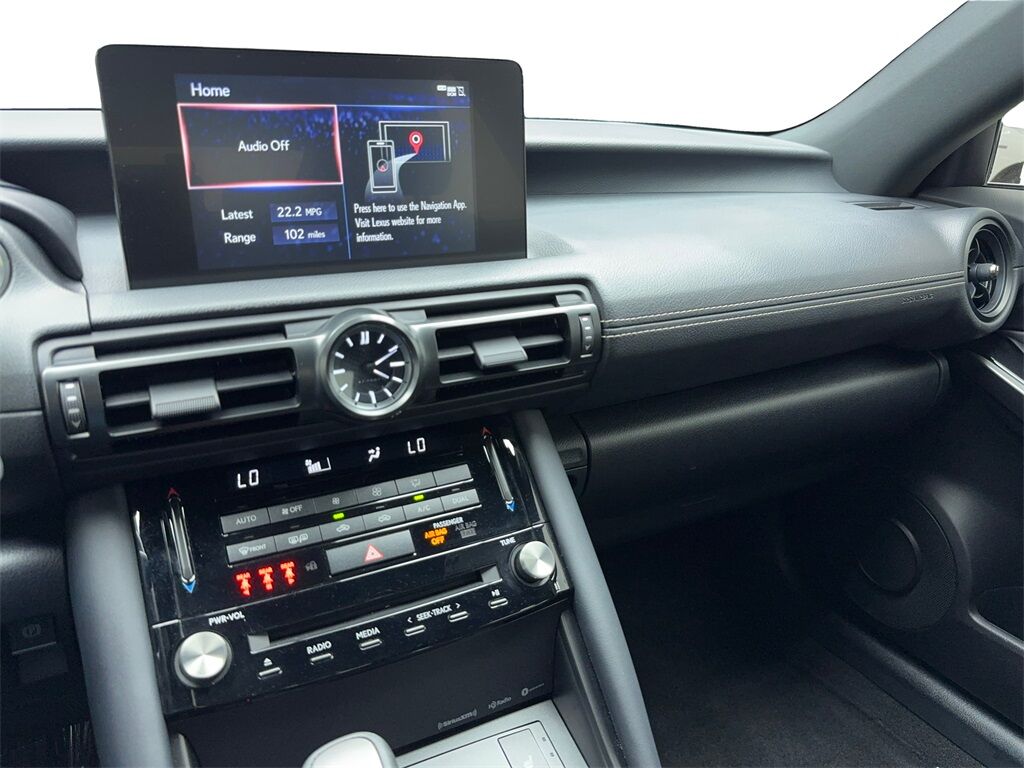 2024 Lexus IS 350 F SPORT Design CAM,SUNROOF,CLMT STS,BLIND SPOT Plano TX