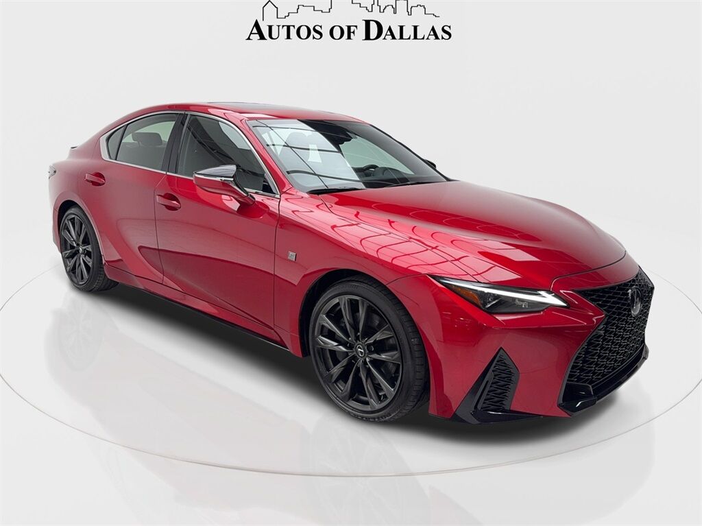 2024 Lexus IS 350 F SPORT Design CAM,SUNROOF,CLMT STS,BLIND SPOT Plano TX