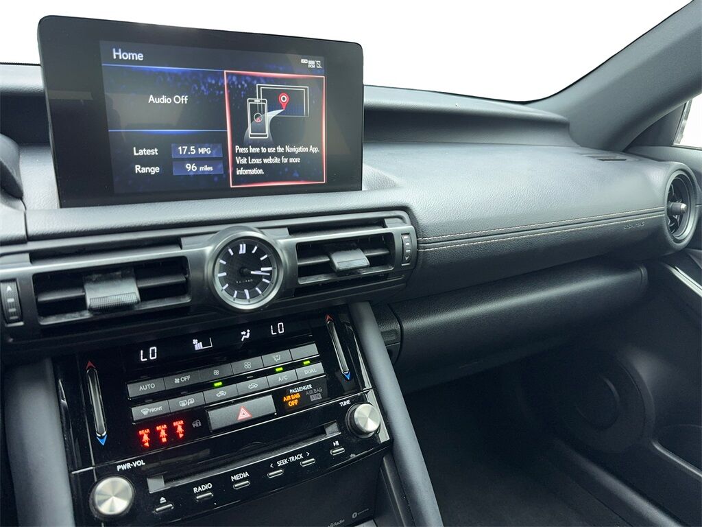 2024 Lexus IS 350 F SPORT Design CAM,SUNROOF,CLMT STS,BLIND SPOT Plano TX