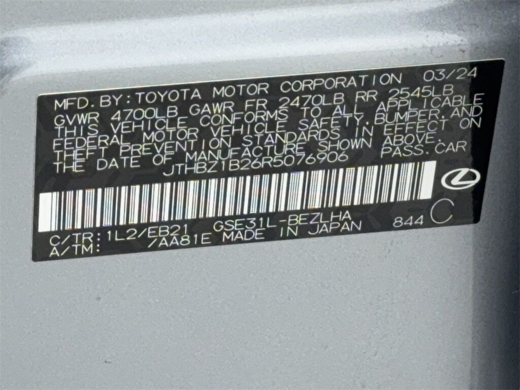 2024 Lexus IS 350 F SPORT Design CAM,SUNROOF,CLMT STS,BLIND SPOT Plano TX
