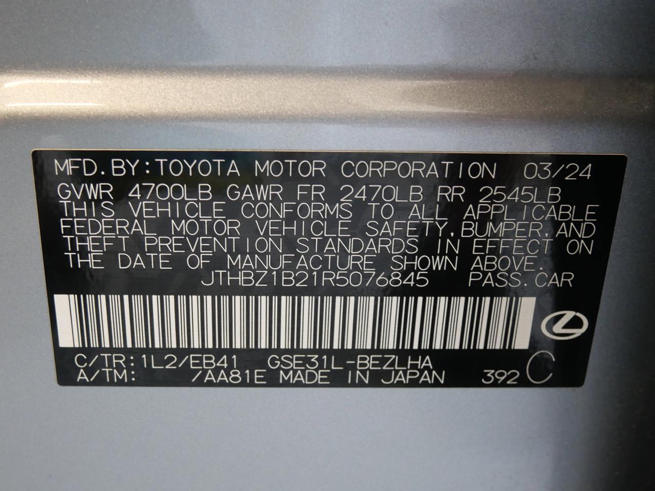 2024 Lexus IS 350 F SPORT Design San Juan TX