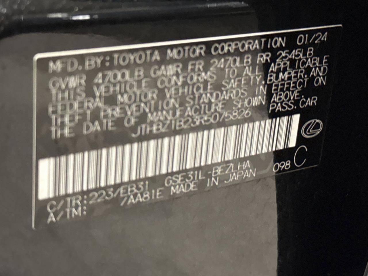 2024 Lexus IS 350 F SPORT Design San Antonio TX