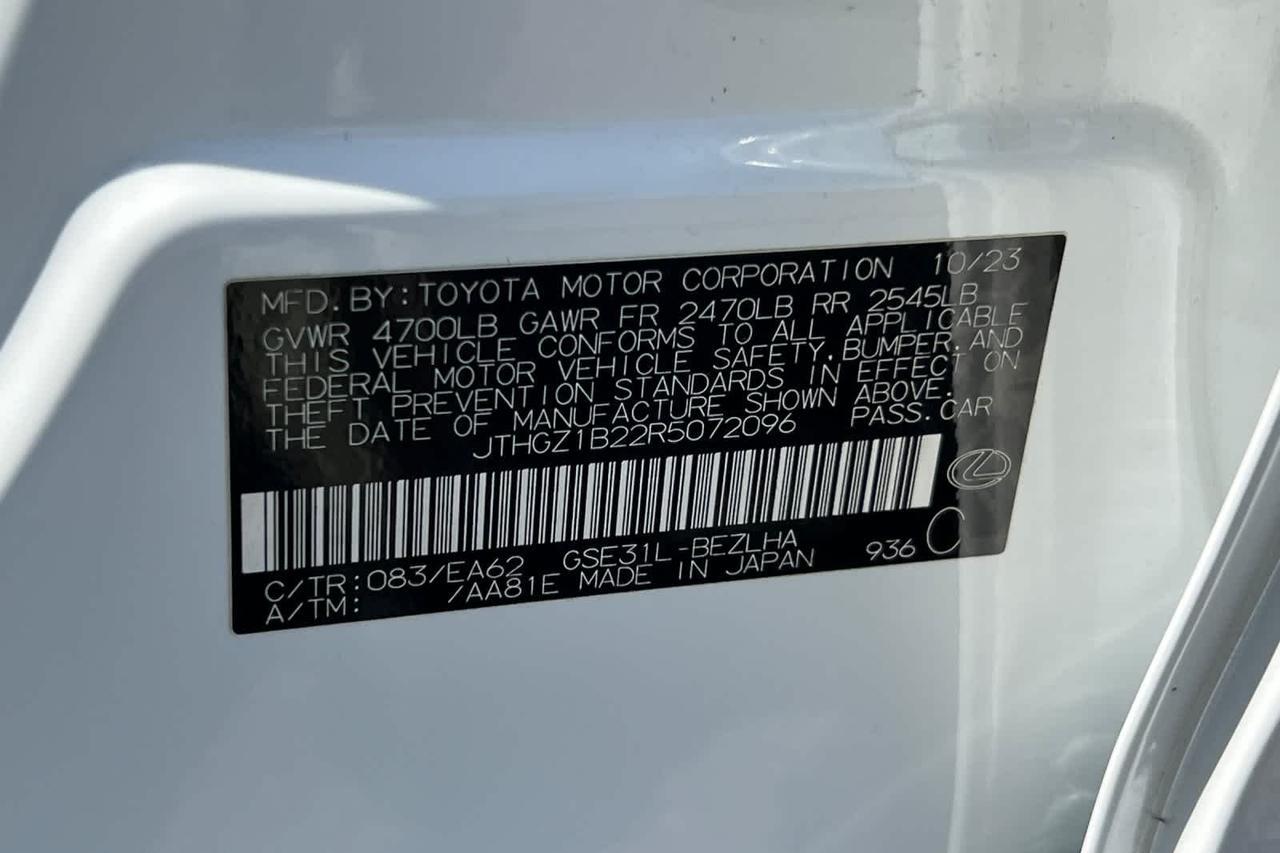 2024 Lexus IS 350 F SPORT Roseville CA