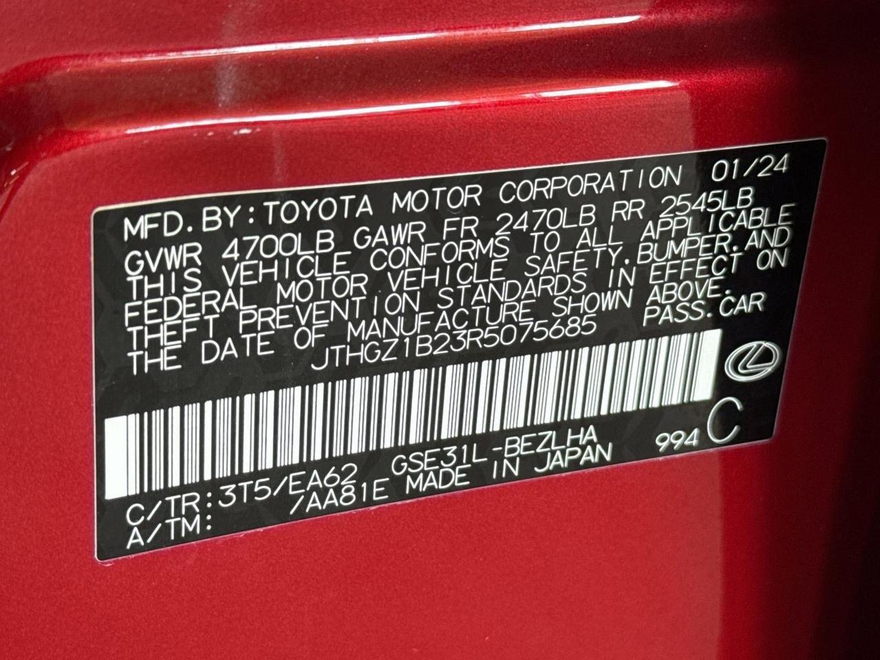 2024 Lexus IS 350 F SPORT San Antonio TX