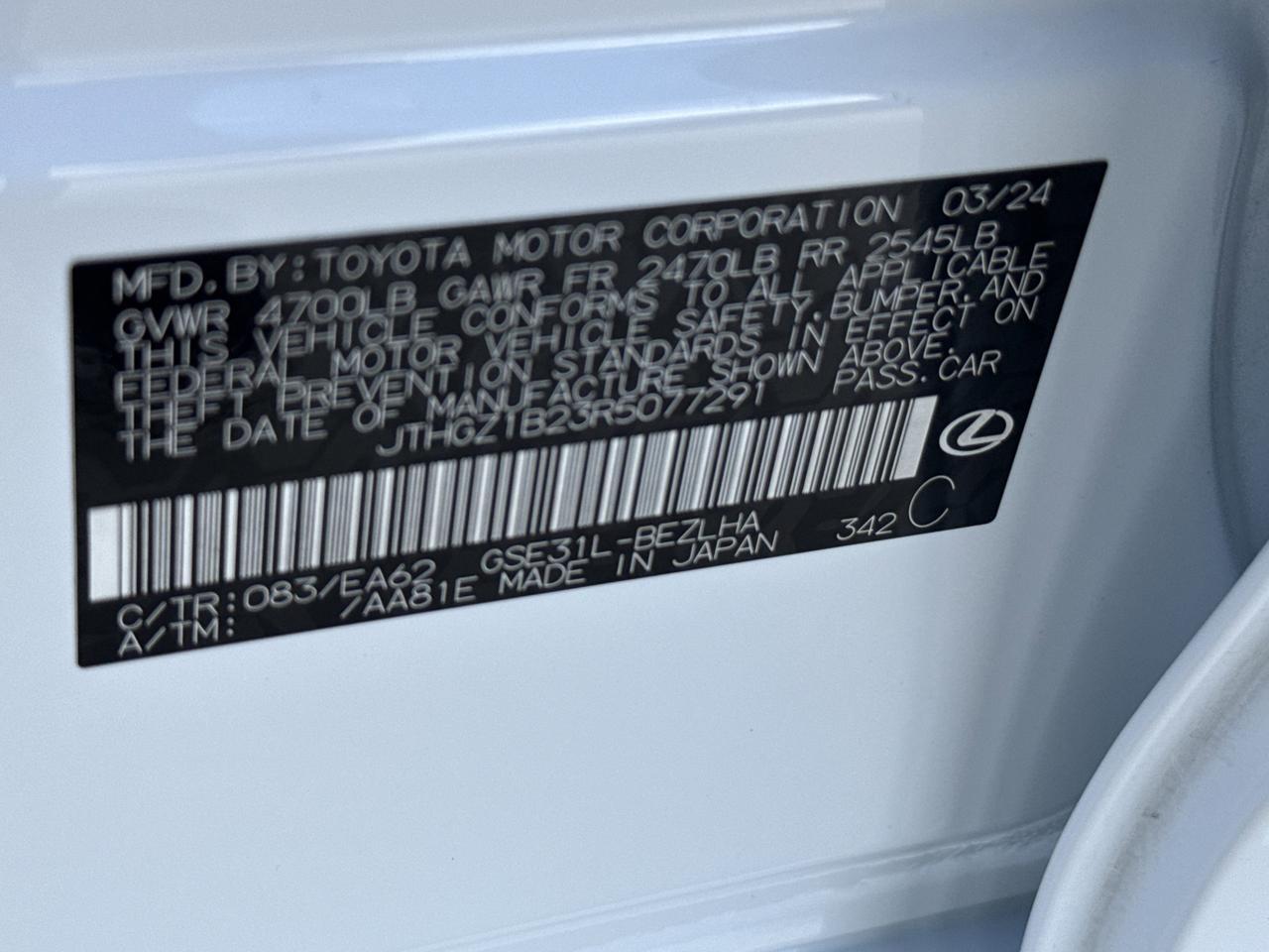 2024 Lexus IS 350 F SPORT San Antonio TX