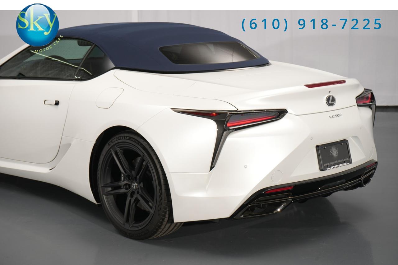 2024 Lexus LC 500 Convertible Inspiration Series SATIN PAINT #109 / 125 West Chester PA