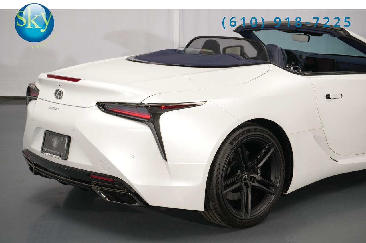 2024 Lexus LC 500 Convertible Inspiration Series SATIN PAINT #109 / 125 West Chester PA