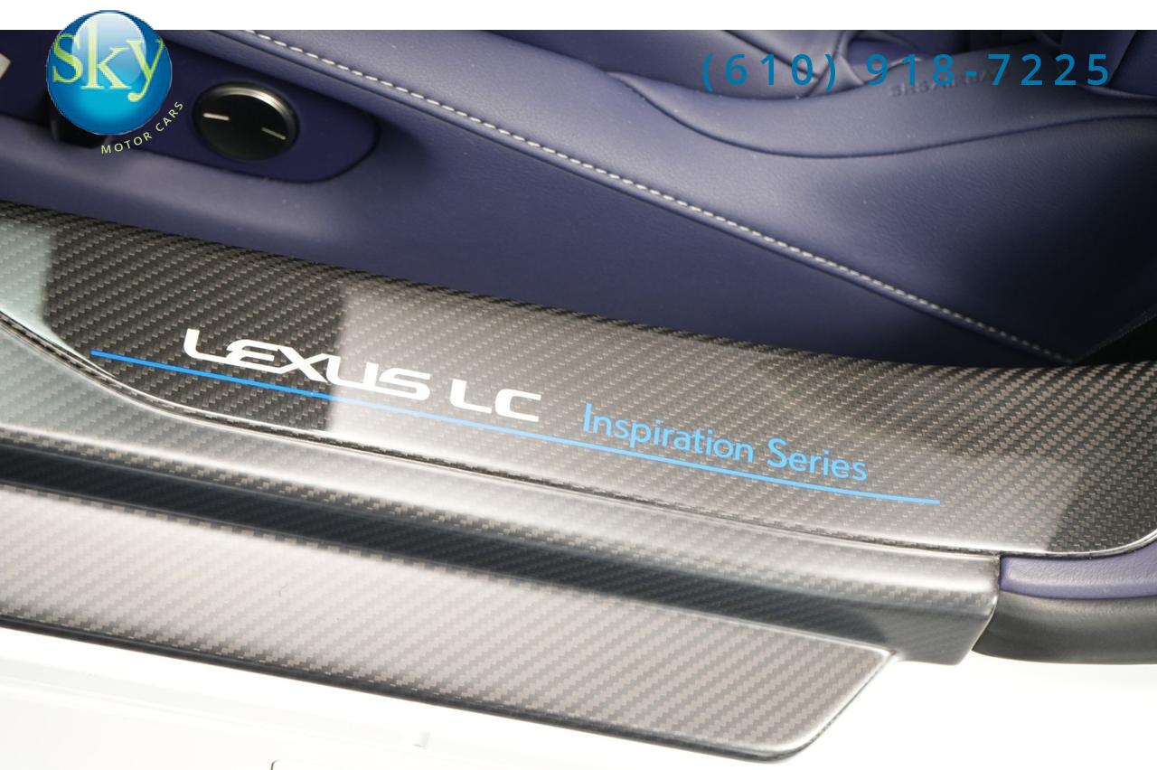 2024 Lexus LC 500 Convertible Inspiration Series SATIN PAINT #109 / 125 West Chester PA