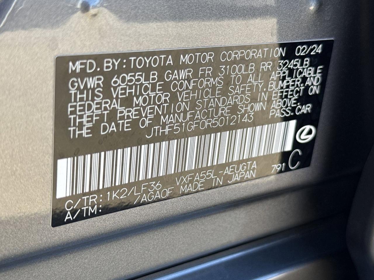 2024 Lexus LS 500 F SPORT San Antonio TX