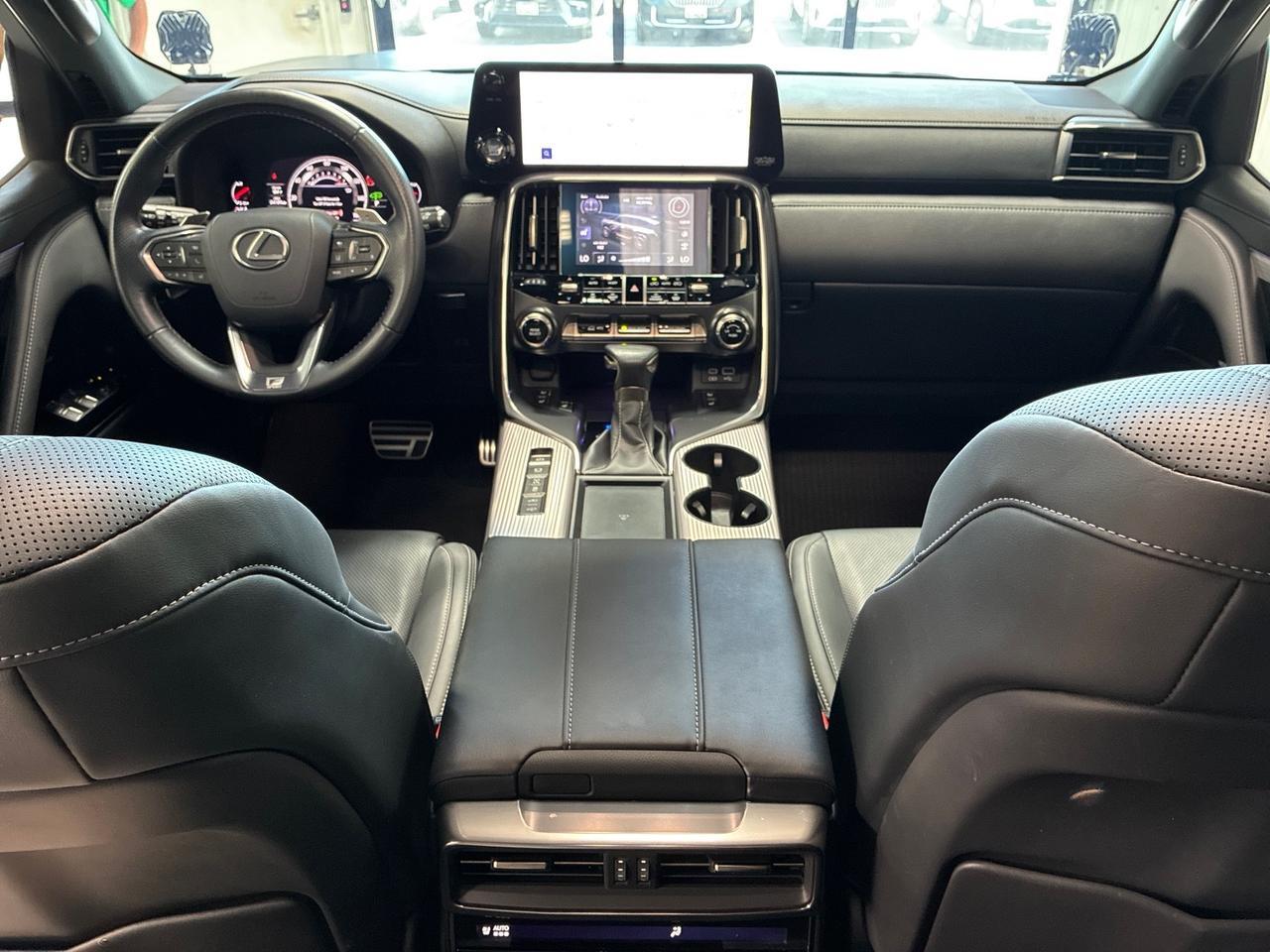 2024 Lexus LX600 F-SPORT, ML 25-Speaker Sound, Acitve Height Control, Vossen Wheels, Baja Design Lights, Full Matte Wrap Houston TX