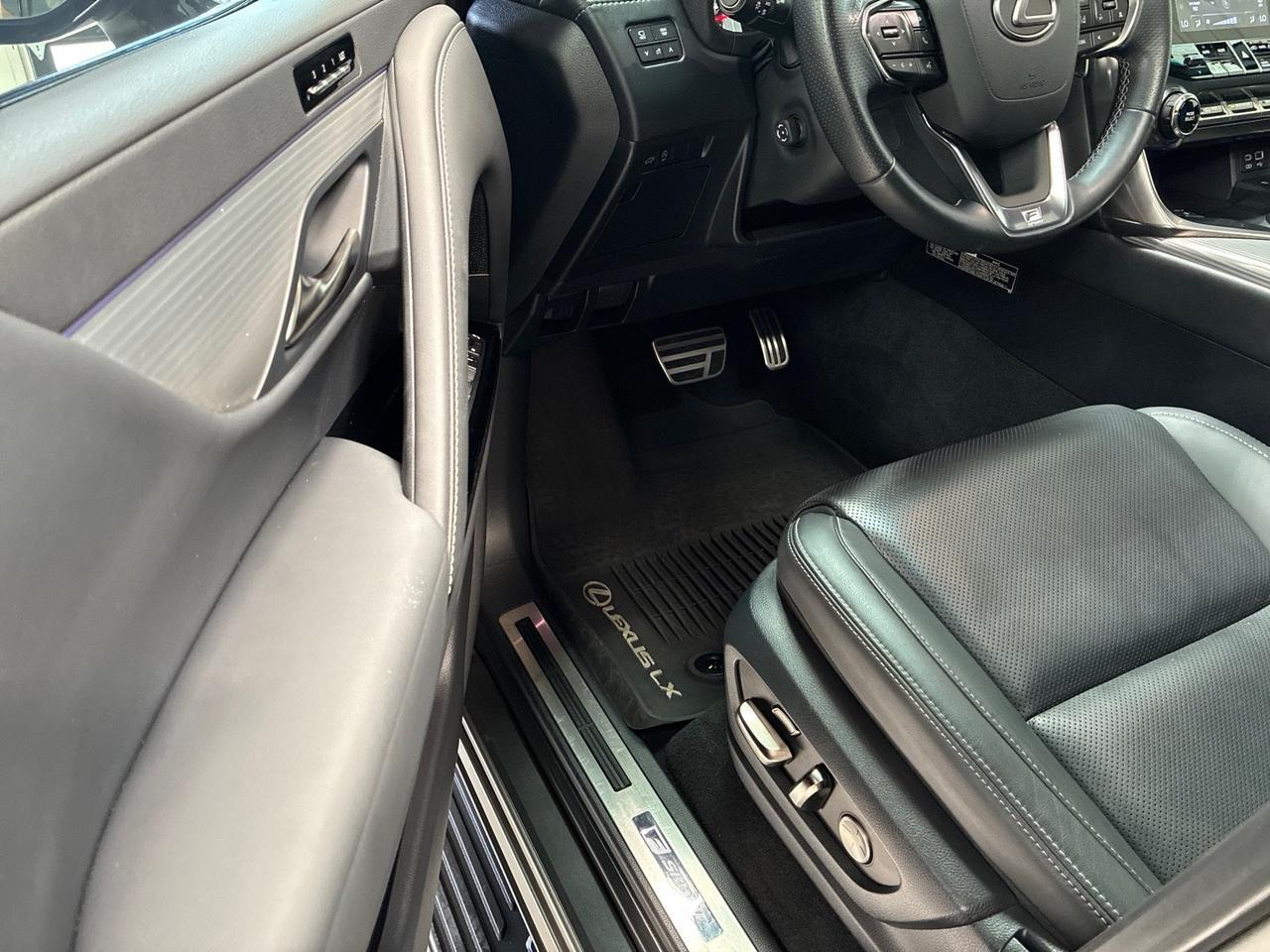 2024 Lexus LX600 F-SPORT, ML 25-Speaker Sound, Acitve Height Control, Vossen Wheels, Baja Design Lights, Full Matte Wrap Houston TX